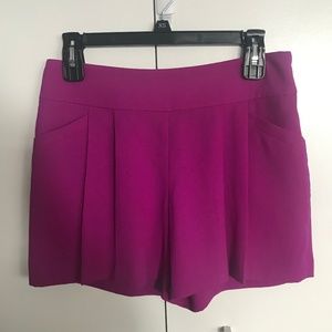 Ann Taylor Loft Fuscia short